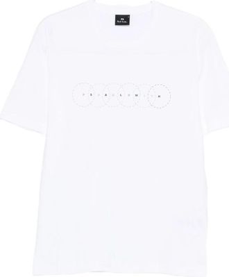 Paul Smith Crew Neck T-Shirt - Heren - T-shirts - Wit - XL - Katoen - Tops