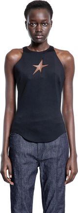 MUGLER WOMAN BLACK TOPS