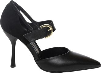 Albano 4327 D&eacute;collet&eacute; - Dames - Pumps - Zwart - 38 EU - Leer - Schoenen