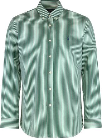 Polo Ralph Lauren Shirt In Cotton With Stripes