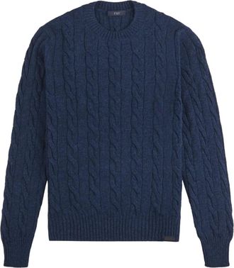 Fay Maglione a girocollo - Blu