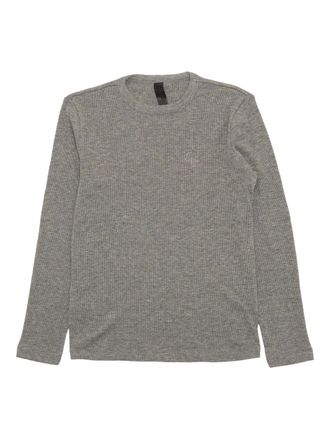 Chrome Hearts Wollen T-shirt met lange mouwen - Grijs