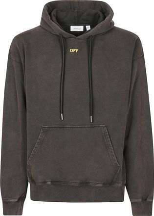 Off-white Washed Black Fallen Caravaggio Hoodie