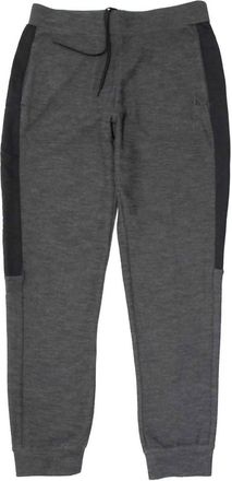 Calvin Klein Mens Monogram Embroidery Textile Jogger In Black