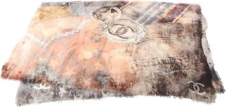 Chanel Sciarpa CC in cashmere XX secolo - Multicolore