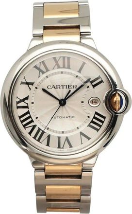 Cartier Pre-owned Cartier Ballon Bleu De Cartier Silver Dial Mens Watch W69009Z3