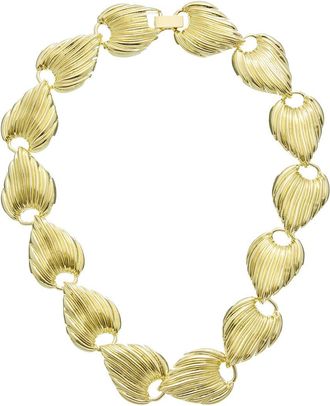 Adornia Adornia Plated Deco Link Necklace