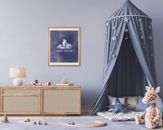 Komar Bild »Stitch Sunny Side Up« Disney 1 Stk. tlg. Wandbild zur Dekoration im Kinderzimmer - ohne Rahmen