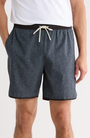 Original Penguin Performance Drawstring Shorts in Dark Caviar Heather at Nordstrom Rack, Size Xx-Large