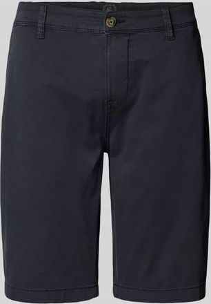Lerros Regular Fit Bermudas mit Ges&auml;&szlig;taschen in Dunkelblau, Gr&ouml;&szlig;e 33