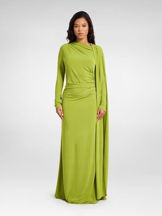 Daska Cape Dress in Chartreuse at Nordstrom, Size X-Small