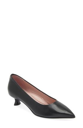 Naot Romy Pointed Toe Pump in Black Nappa Leather at Nordstrom, Size 5.5Us