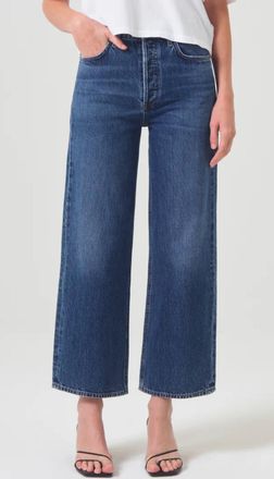 A Gold E Ren High Rise Wide Leg Jean In Control