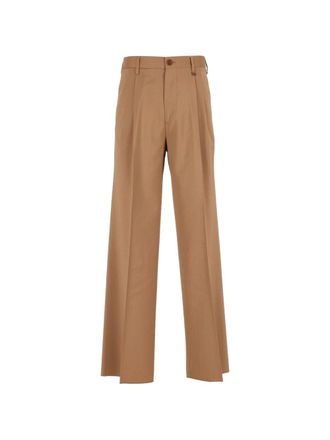 Vivienne Westwood High-Waisted Straight-Leg Trousers with Classic Closure