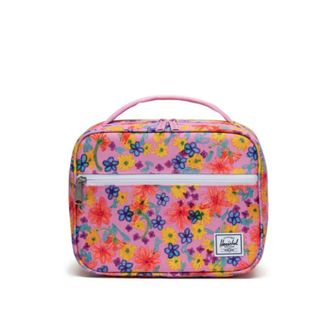 Herschel Handbags, female, Multicolor, Size: ONE SIZE Scribble Floral Lunch Box