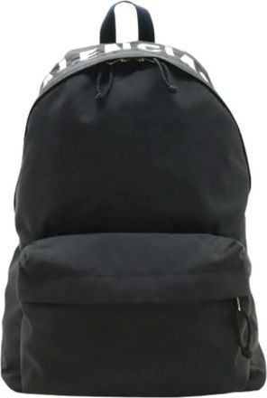 Balenciaga Pre-owned Backpacks, male, Black, Size: ONE SIZE Pre-owned Wheel Nylon Canvas Backpack