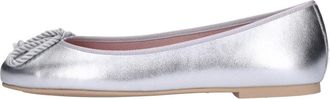 Pretty Ballerinas Ballerinas van lakleer - Dames - Ballerinas - Grijs - 36 EU - Leer - Schoenen