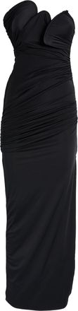 CHRISTOPHER ESBER Encompassed Strapless Ruched Jersey Maxi Dress Size XL