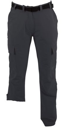 Deproc Outdoorhose DEPROC ACTIVE KENTVILLE MEN 4-Wege-Stretch Roll-Up, Herren, Gr. XXL, Normalgr&ouml;ssen, grau (anthra), 95% Polyester; 5% Elasthan, Hosen Outdo