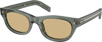Prada PR C09SF Asian Fit 21J70R Mens Sunglasses Grey Size 52