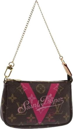 Louis Vuitton Pre-owned Mini Bags, female, Multicolor, Size: ONE SIZE Pre-owned Mini Pouch