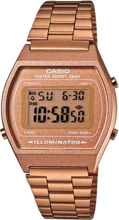 Casio B640Wc-5Aef Retro Digitale Horloge - Heren - Horloges - Roze - ONE Size - Accessoires