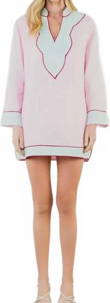 THML Clothing Lola Mini Dress In Pink
