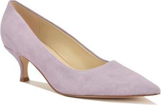 Nine West Siskp Pointed Toe Kitten Heel Pump in Light Purple at Nordstrom, Size 8.5
