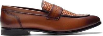 Carlos By Carlos Santana Solstice Penny Loafer in Tan Leather at Nordstrom, Size 10.5
