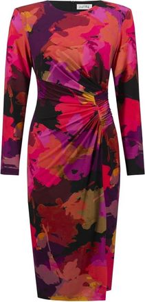 Joseph Ribkoff Sheath jurk met bloemenprint - Dames - Casual kleedjes - Veelkleurig - L - Leer - Kleedjes