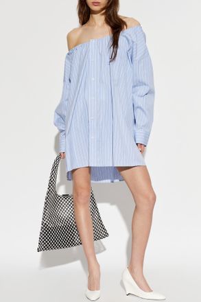 Alexander Wang Shirt Dress, Womens, Blue