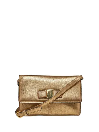 Ferragamo Vara crossbody bag - Gold