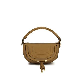 Chlo&eacute; Brown Calf Leather Bos Taurus Shoulder Womens Bag