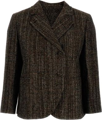 Fendi Giacca doppiopetto - Marrone