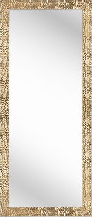 CARRYHOME Wandspiegel, Goldfarben, Glas, rechteckig, 70x170x2 cm, senkrecht und waagrecht montierbar, Ganzkörperspiegel, Spiegel, Wandspiegel