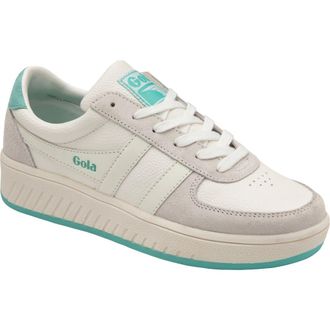 Gola Grandslam 88 Sneaker in White/White/Aruba at Nordstrom Rack, Size 5
