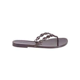 Tory Burch Tory Burch, Flip Flops, female, Black, Size: 8 US Gemini Thong Sandals