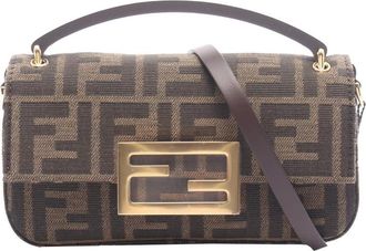 Fendi Pre-owned Fendi Zucca Canvas Baguette Phone Pouch Ladies M6HZXMYJ8JW9SBYT