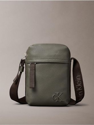 Calvin Klein Jeans Calvin Klein Mens Cargo Reporter Bag - Grey - OS