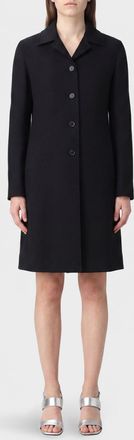 Jil Sander Cappotto in lana vergine e seta