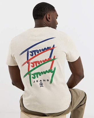 Tommy Jeans Back Print Signature T-Shirt