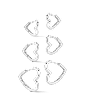 Sphera Milano Heart Earrings