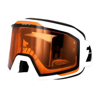 100% Hats & Gloves, unisex, White, ONE SIZE, Valnor Goggle