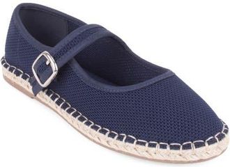Elie Tahari Willow Esapdrille Mary Jane Flat in Navy at Nordstrom, Size 8.5