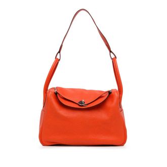 Herm&egrave;s Pre-owned Hermes Clemence Lindy 34 Ladies T PY 012 BI