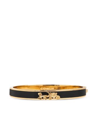 Coach Armband met logoplakkaat - Goud