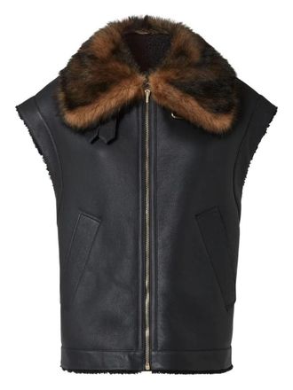 Fendi Nappa Shearling Vest