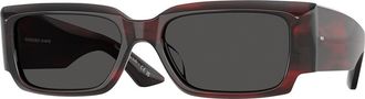 Oliver Peoples OV5583SU 1995C 167587 Womens Sunglasses Burgundy Size 54