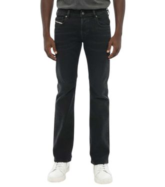 Diesel Black Slim Low Rise Jeans