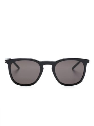 Saint Laurent Eyewear Occhiali da sole squadrati - Nero